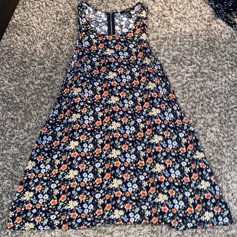 Floral tunic dress
